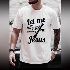 Men's Casual Slogan Printed Short Sleeve T-Shirt